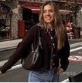 Lilia Cozy Flap Pocket Cardigan [R6U549KI]