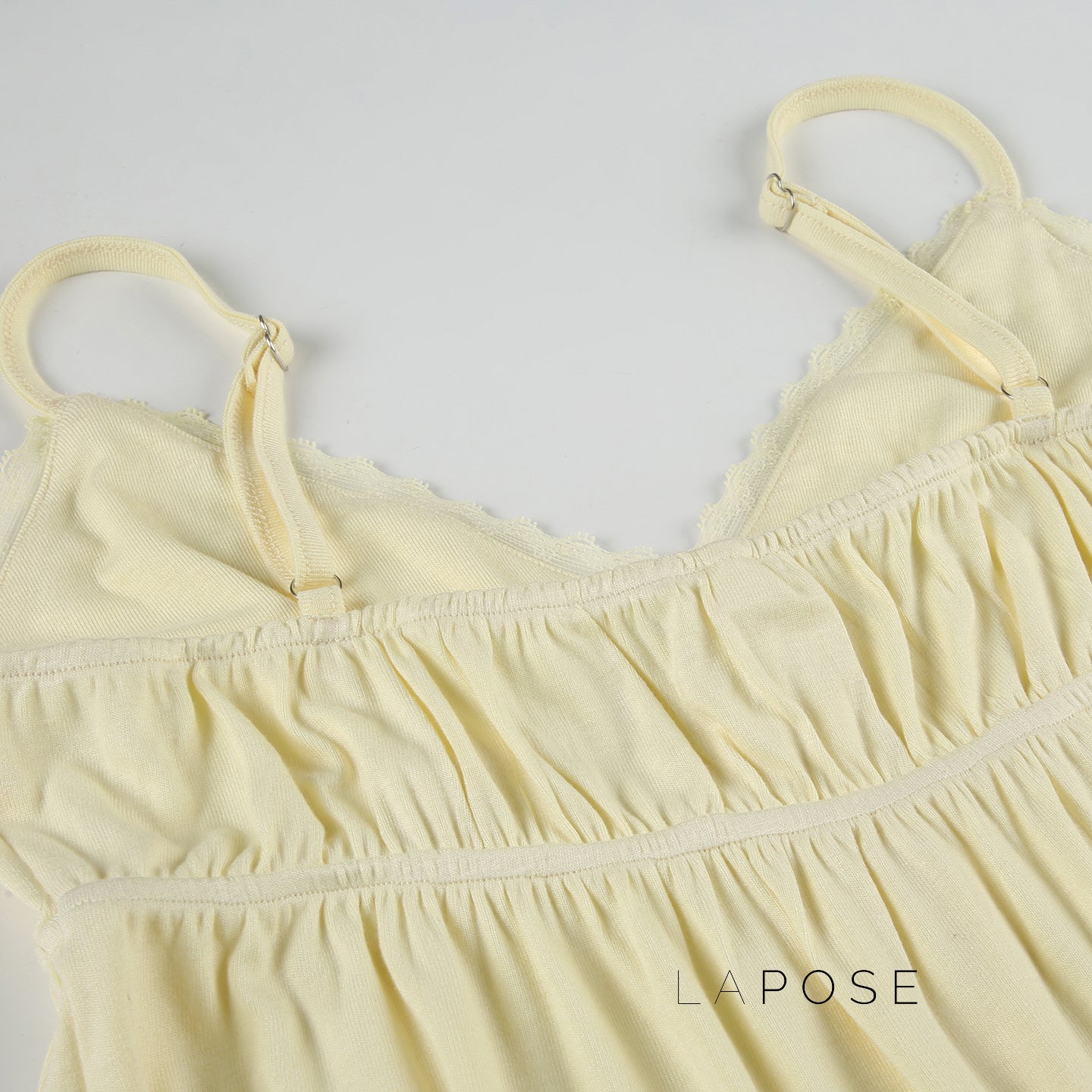 Lillianna Ruched Lace Camisole [UNK3VVPM]