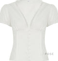 Lillith Lace Puff Sleeve Top [5JKO2Q4J]