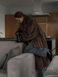 Lilly Fluffy Faux Fur Coat [3HJ18TSG]