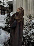 Lilly Fluffy Faux Fur Coat [LCOWQVDJ]