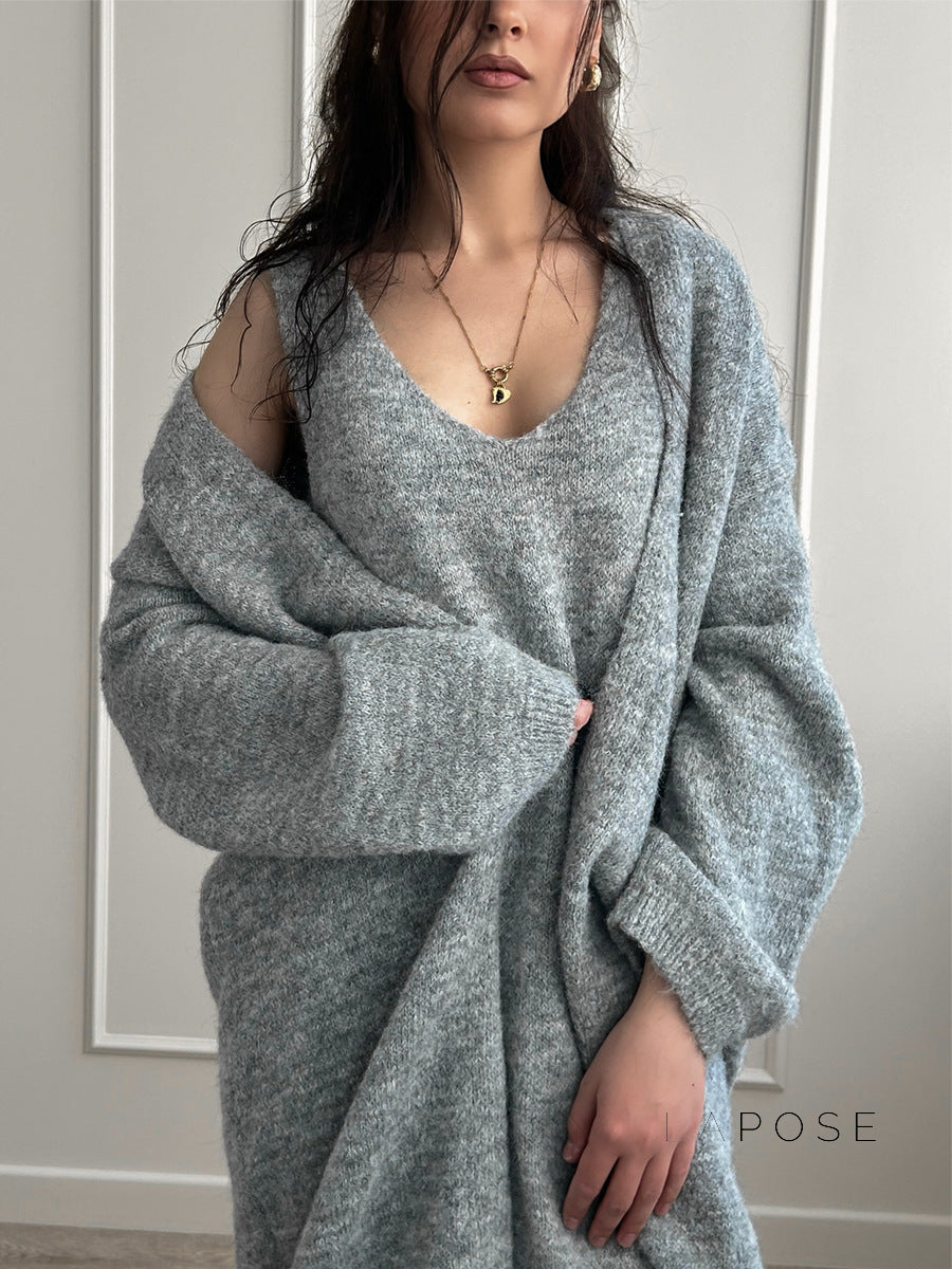 Lily Cozy Knit Skirt Set [X6RY4V0P]