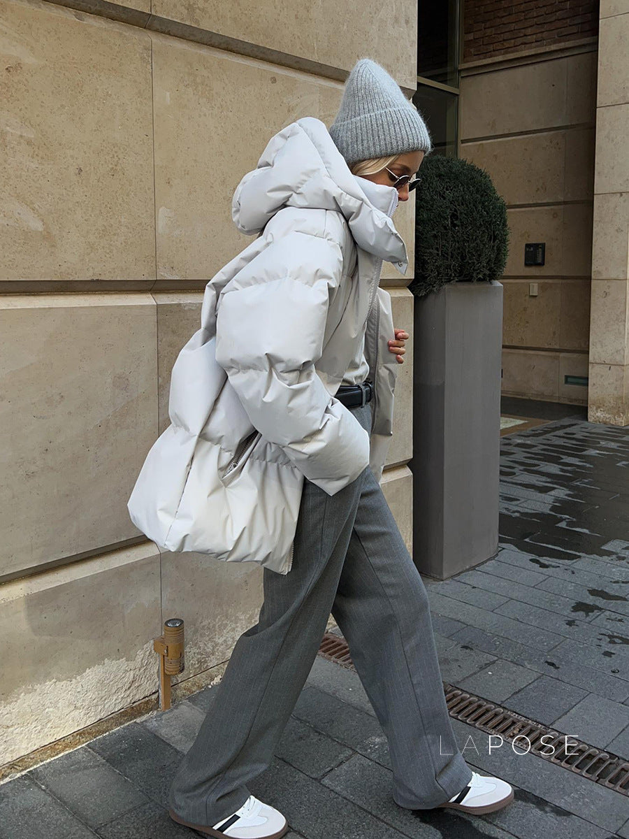 Lilyth Oversized Hooded Quilted Coat [DT03FEEH]