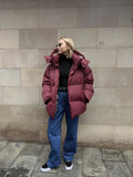 Lilyth Oversized Hooded Quilted Coat [FUU8NAG6]