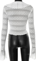 Lisbeth Lace Cardigan Top [R8CJW39N]