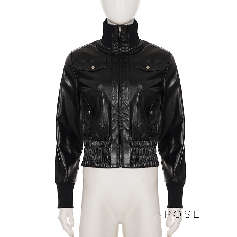 Liv Patchwork Moto Jacket [10QJC0R3]