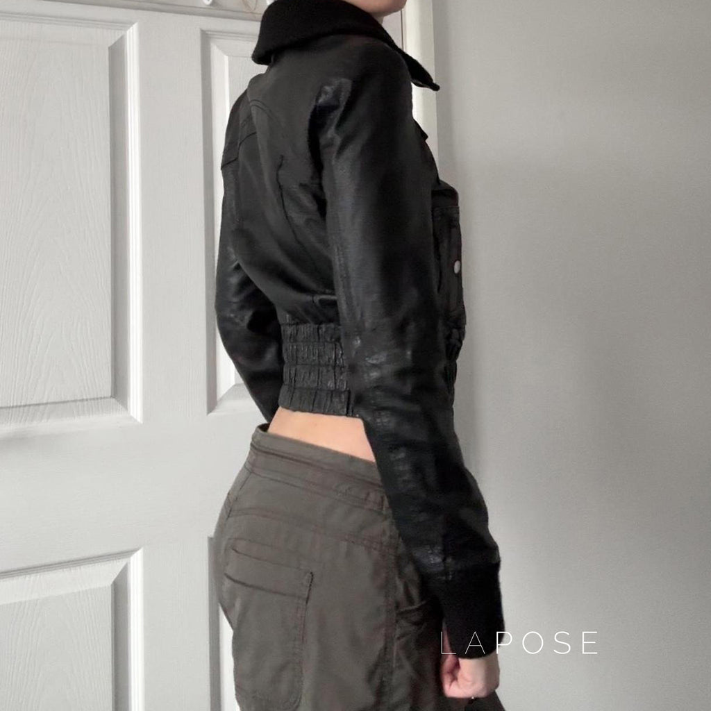 Liv Patchwork Moto Jacket [MQKPV7MF]
