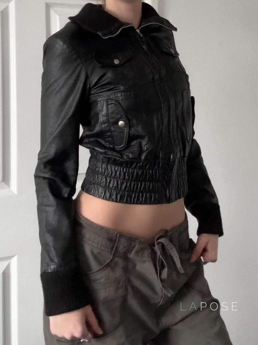 Liv Patchwork Moto Jacket [GJ4I4WSQ]