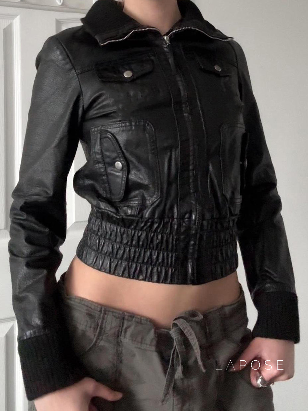 Liv Patchwork Moto Jacket [DWW6PPVR]