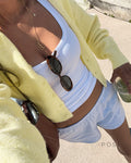 Liza Cropped Knit Cardigan [AVA6WIEX]