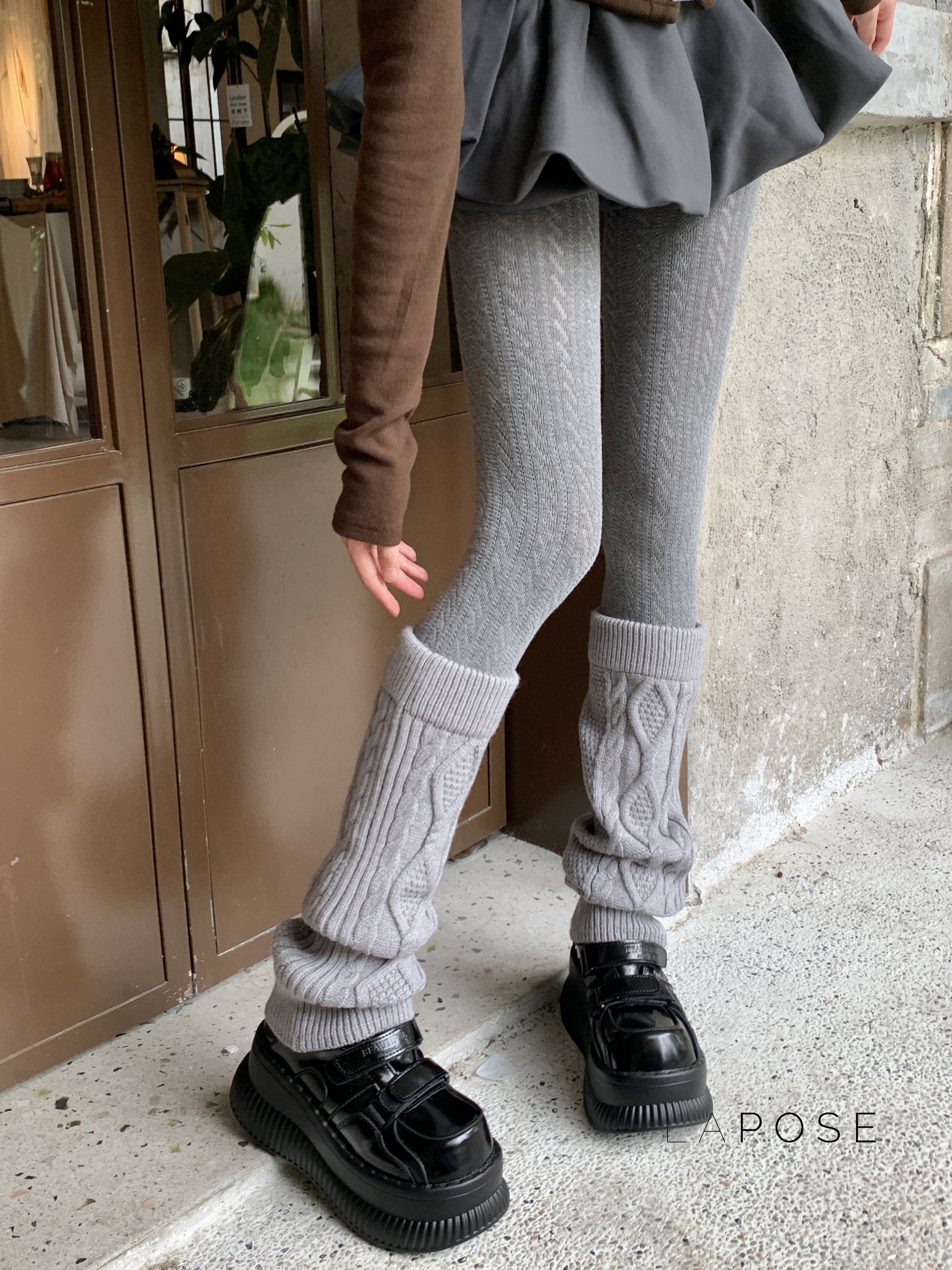 London Cozy Cable Knit Tights [9RX5QKD9]