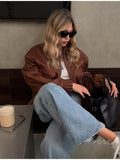 Lua Red Moto Faux Leather Jacket [LSMLAPCU]