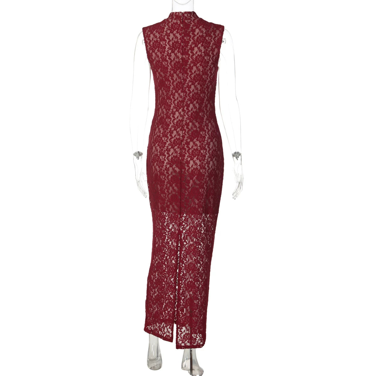LaPose - Lucca Lace Cutout Maxi Dress
