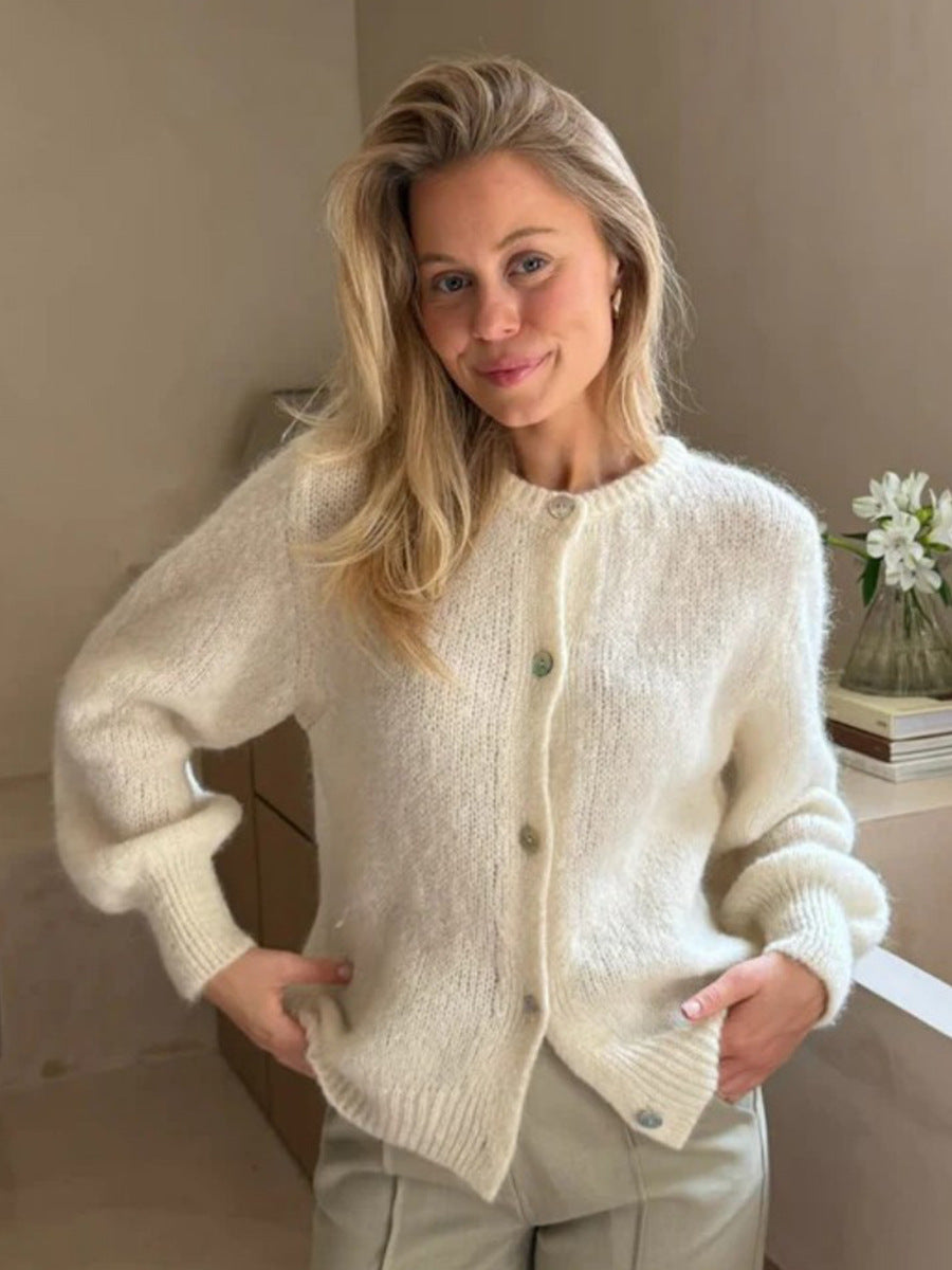 Lyrik Macaron Knit Cardigan [9I2MF162]