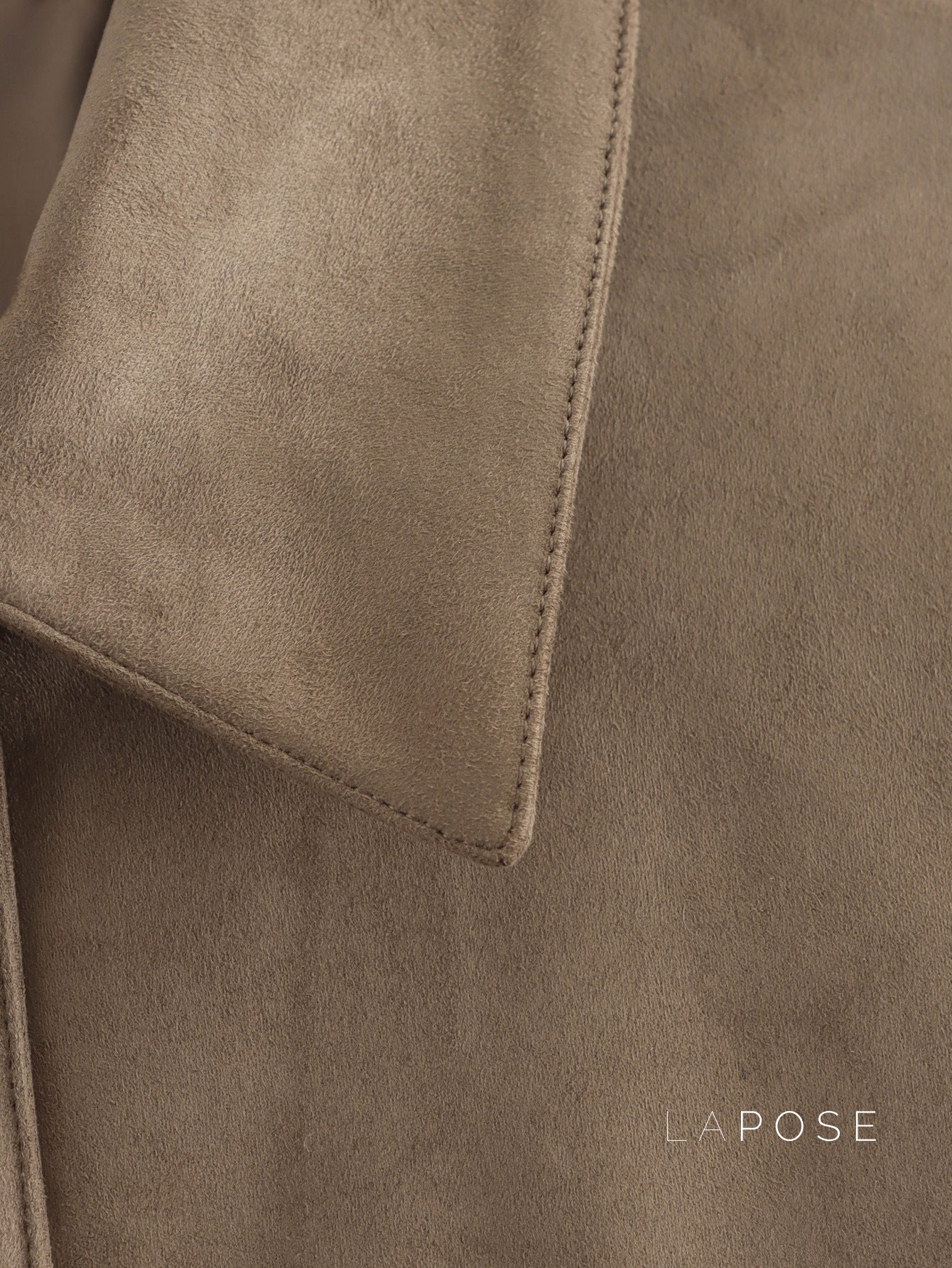 Lyvia Faux Suede Button Jacket [4IUKIDQN]