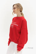 Maahi Oversized Graphic Sweatshirt [G2FC929V]