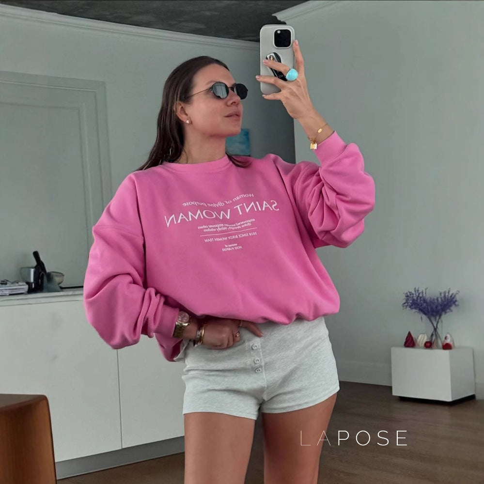 Maahi Oversized Graphic Sweatshirt [US9UWX96]