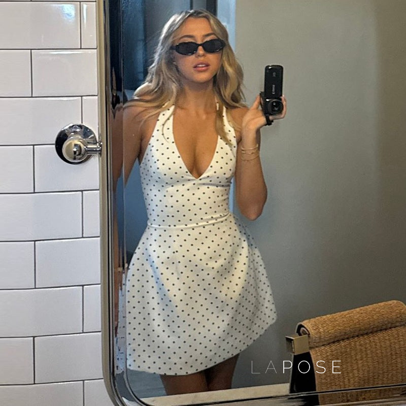Maahi Printed Halter Dress [RRZF73PS]