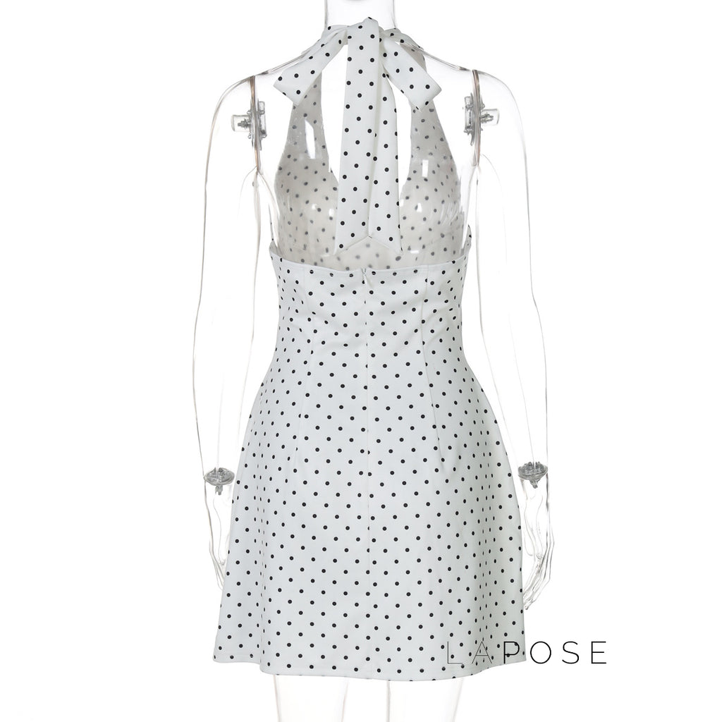 Maahi Printed Halter Dress [RJP6AQGZ]