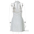 Maahi Printed Halter Dress [RJP6AQGZ]