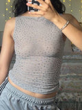 Mabry Sparkle Mesh Camisole [2KTY96MY]