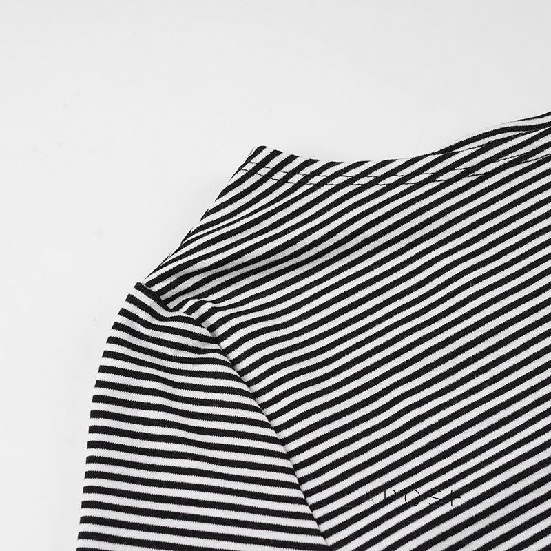 Macie Contrast Stripe Knit Top [UFAFJOQH]