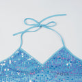 Maddalyn Sequin Strap Top [5NZLDF2U]