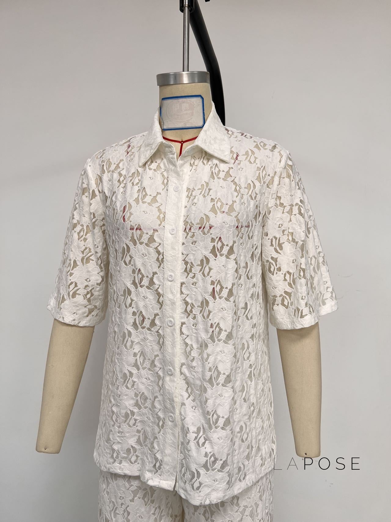 Maddison Relaxed Button-Up Set [NZ7MKDI5]
