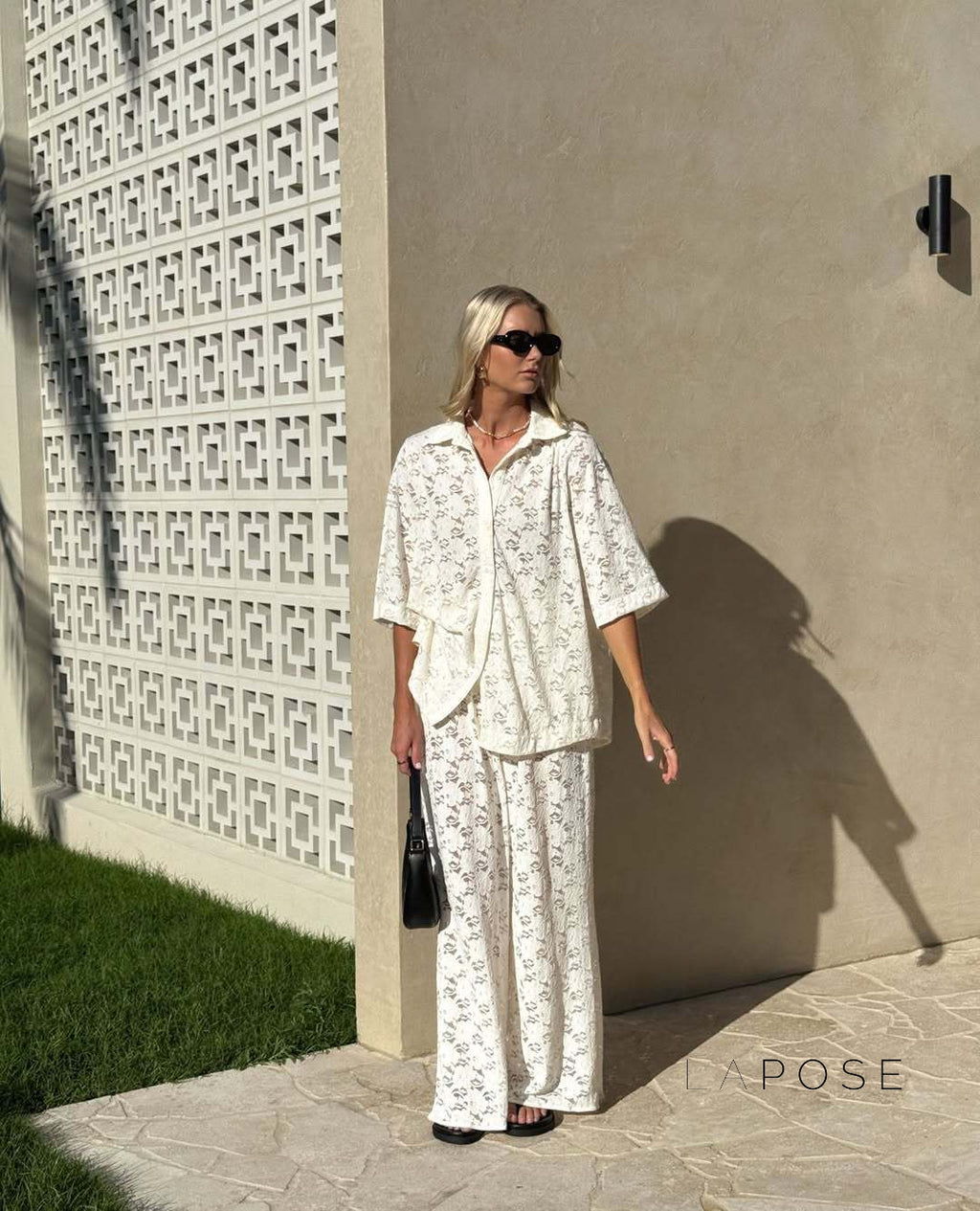 Maddison Relaxed Button-Up Set [SOAKX4XB]