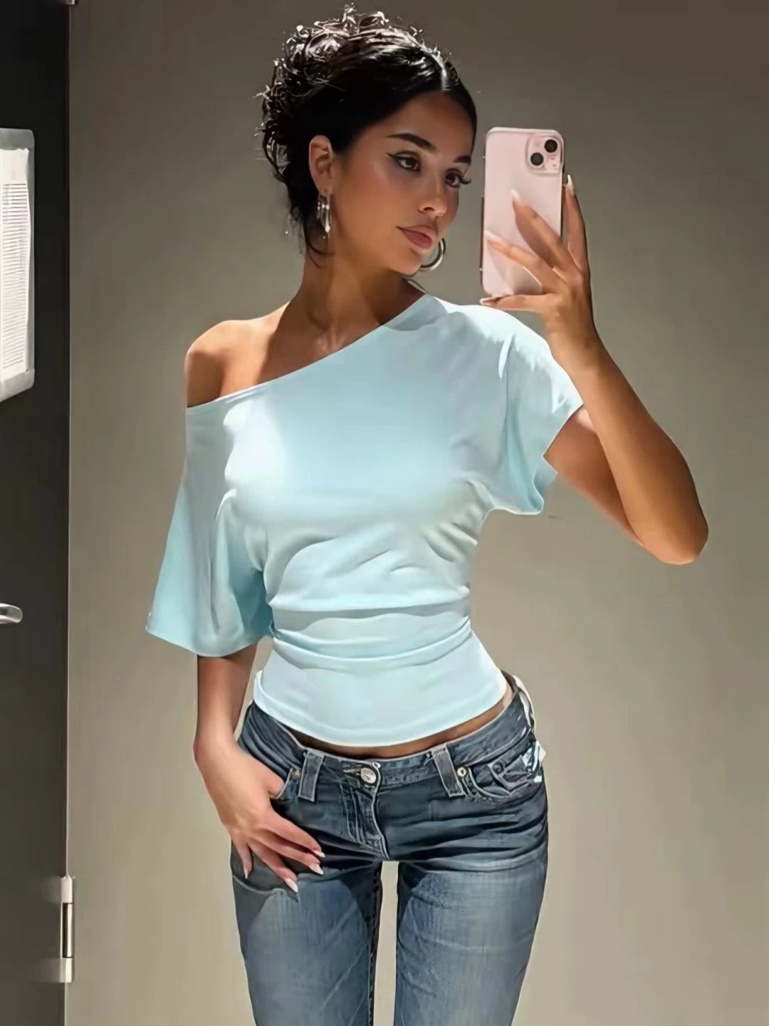 Mae Off Shoulder Ruched Top