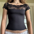 Maelee Lace Crop Top [CSQKEV26]
