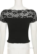 Maelee Lace Crop Top [SP5W7HDL]