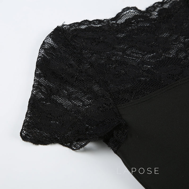 Maelee Lace Crop Top [K310VNAI]