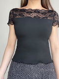 Maelee Lace Crop Top [52U89JV3]