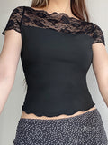 Maelee Lace Crop Top [EYF4A81D]