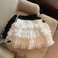 Maeleigh Lace Tiered Mini Skirt [G7RP4HM9]