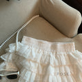 Maeleigh Lace Tiered Mini Skirt [COUN999A]