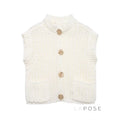 Maggie Button-Up Knit Vest [UT2Y2LKY]