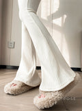 Makeda Knitted Flare Pants [OMMKSV00]