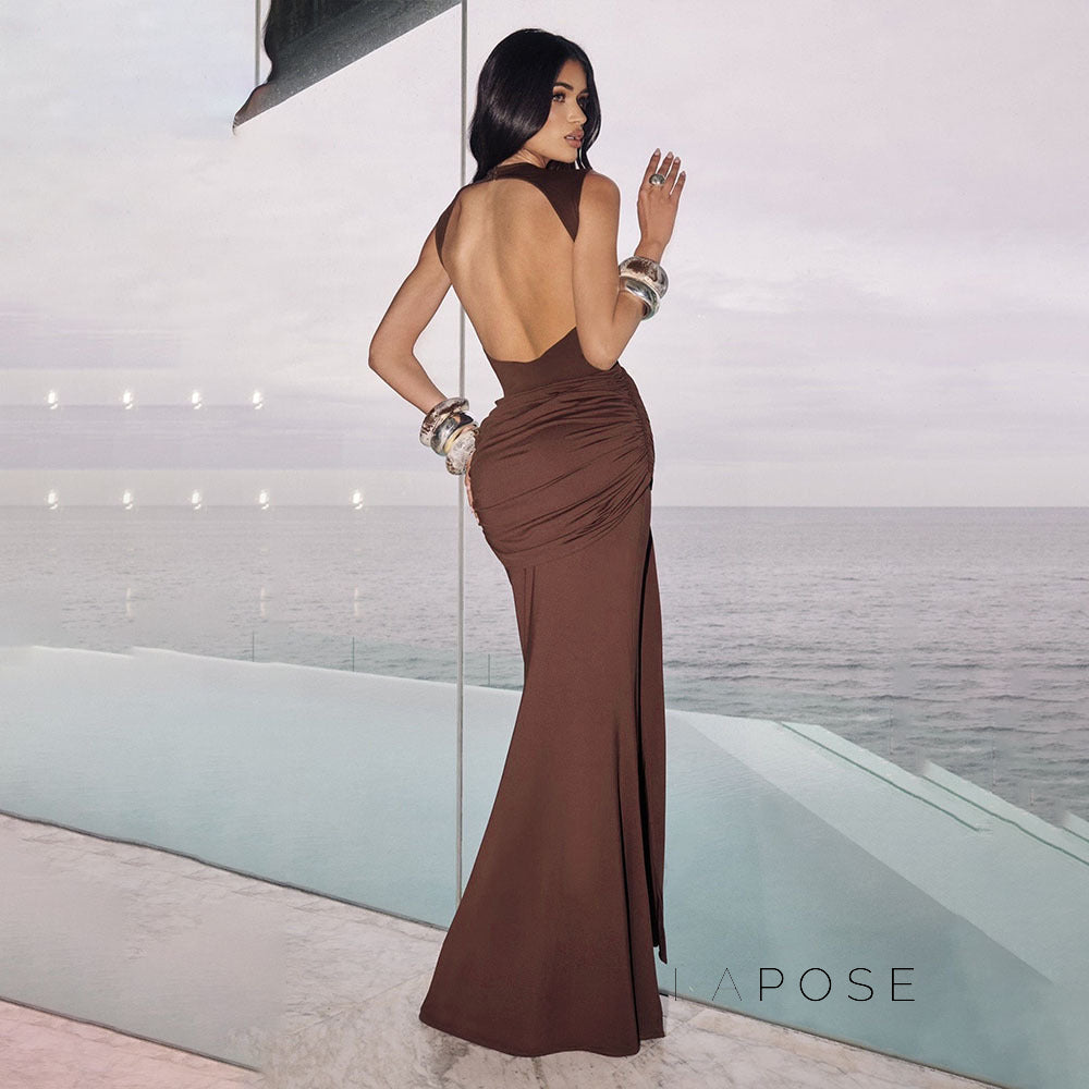 Maleigha Cinched Cut-Out Dress [CV99N6ON]