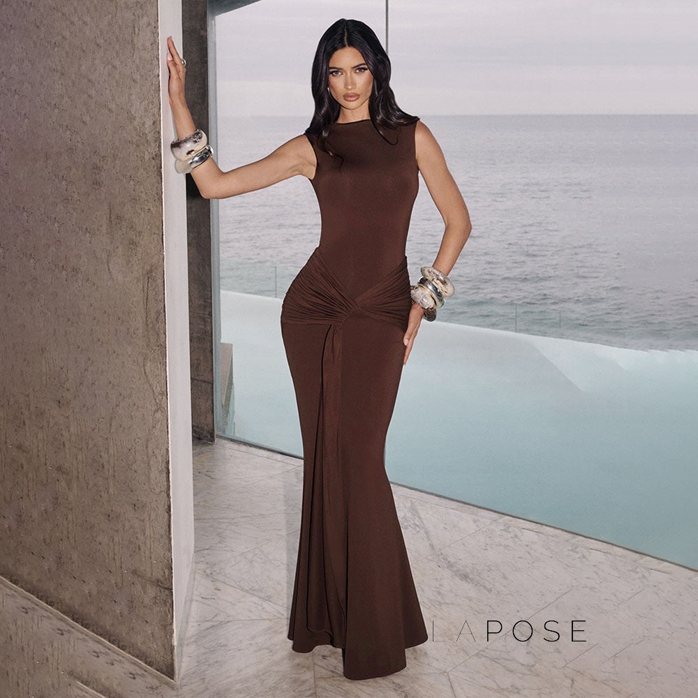 Maleigha Cinched Cut-Out Dress [FKODK7QQ]