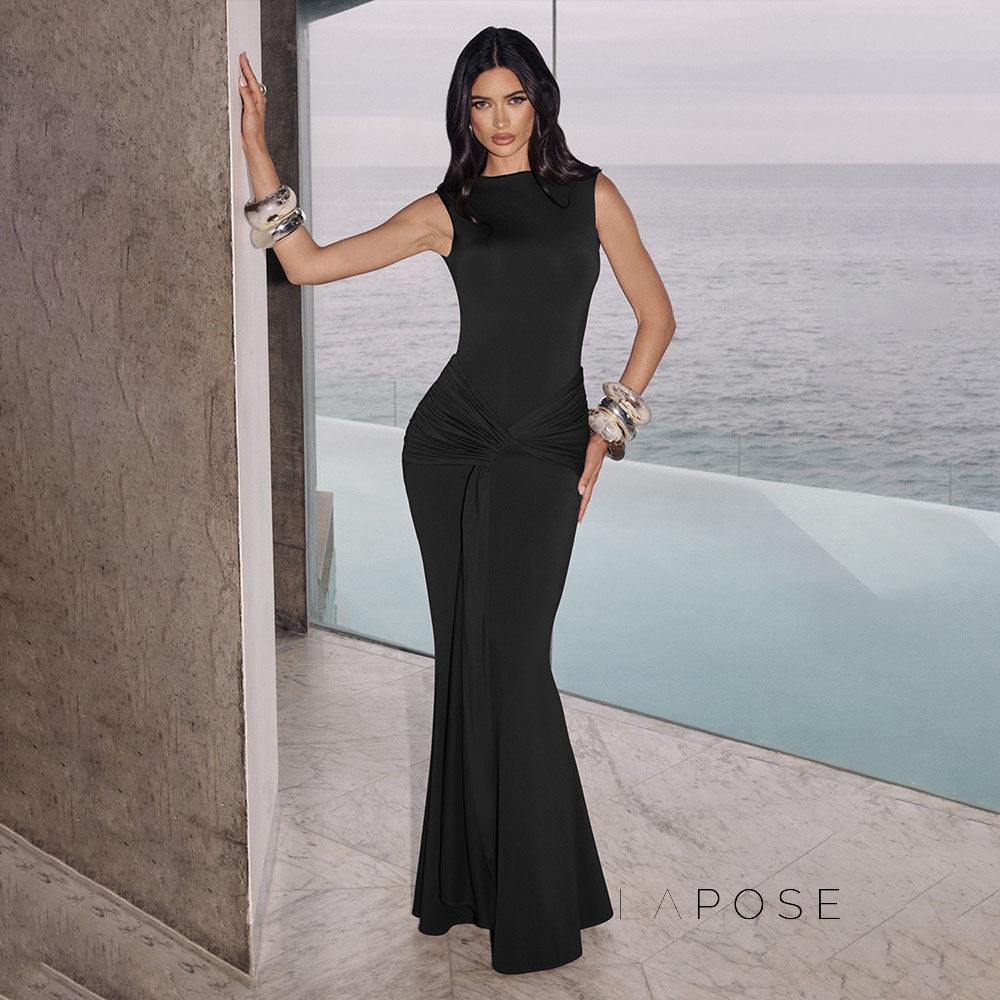 Maleigha Cinched Cut-Out Dress [OI1YPIWV]