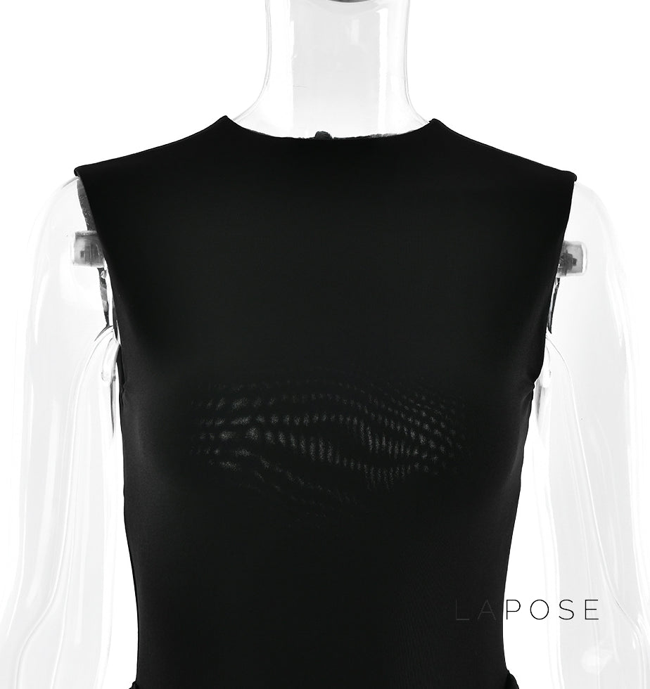Maleigha Cinched Cut-Out Dress [EADWKTCN]