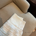 Maliah Tiered Lace Mini Skirt [0XPL9O10]