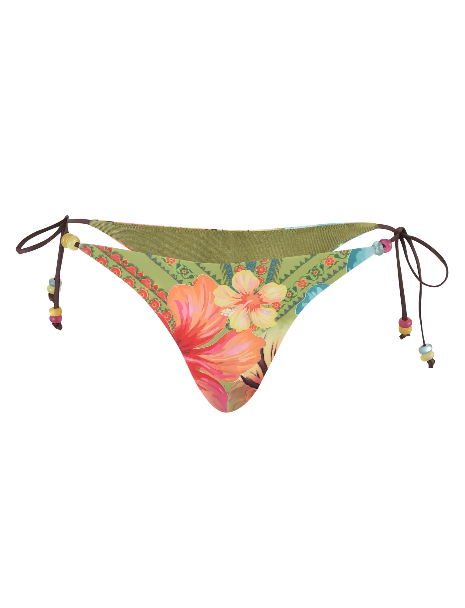 LaPose Maloni Tropical Floral Bikini Bottom