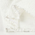 Marianna Puff Sleeve Smocked Crop Top