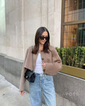Marielle Cropped Boucle Jacket [XAVADPSZ]