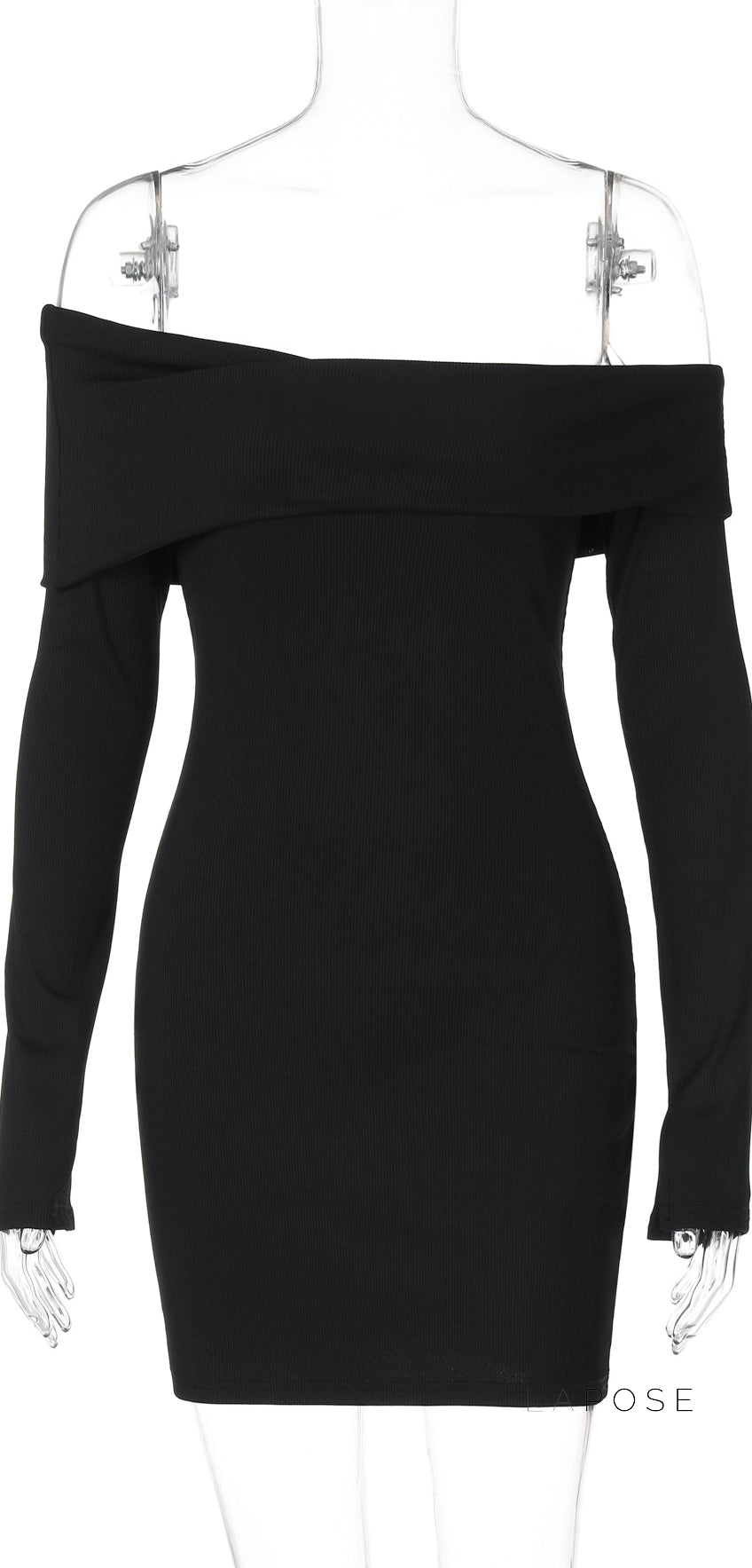 Marina One Shoulder Knit Mini Dress [4D3ORL30]