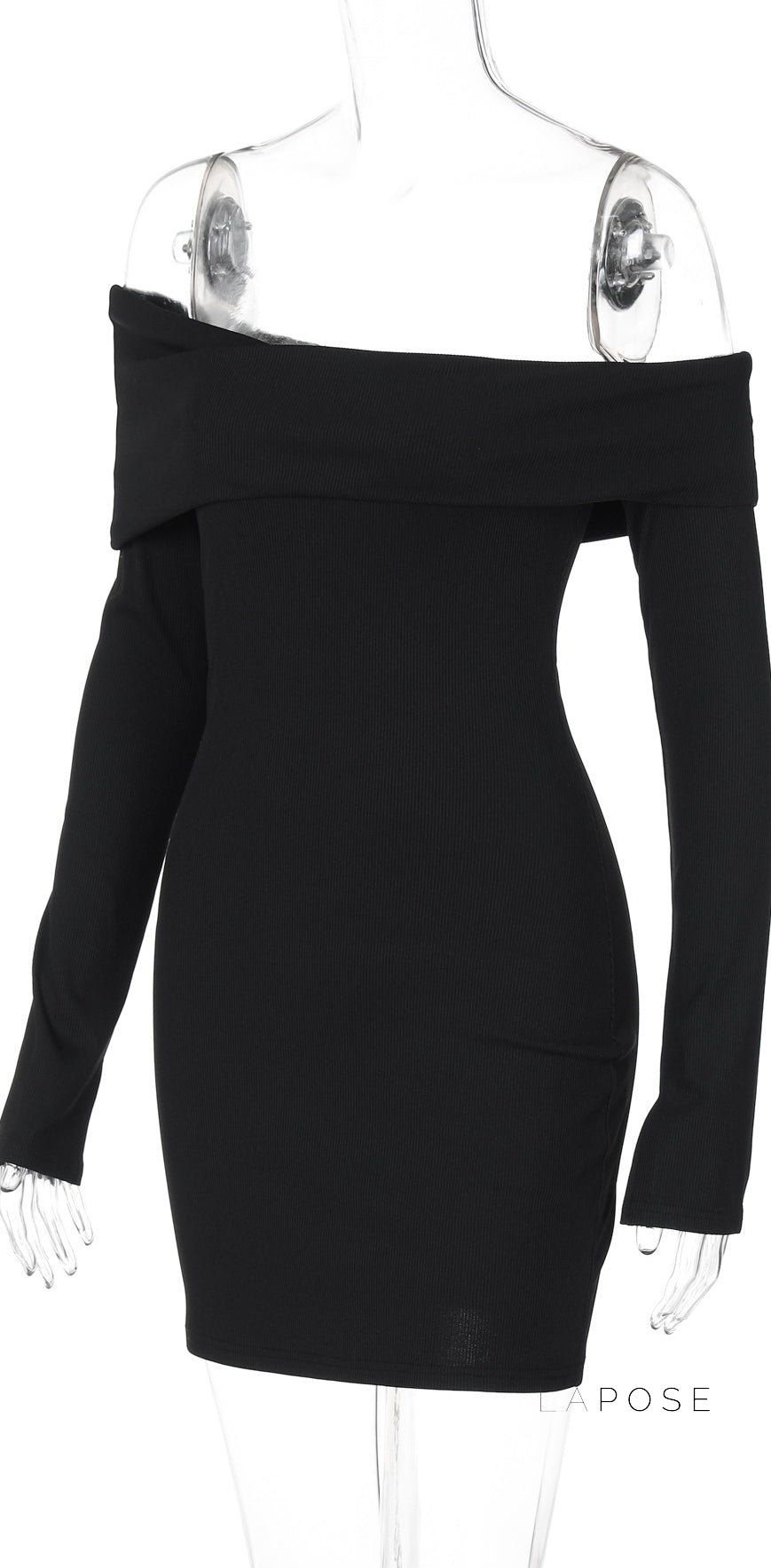 Marina One Shoulder Knit Mini Dress [OX559HJA]