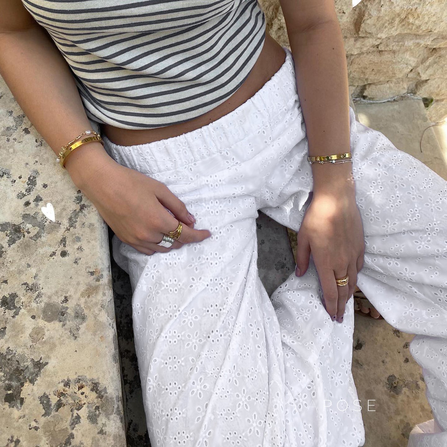 Marly Textured Lounge Pants